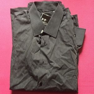 Mantoni NWT men’s long sleeve shirt 17 neck 34/35